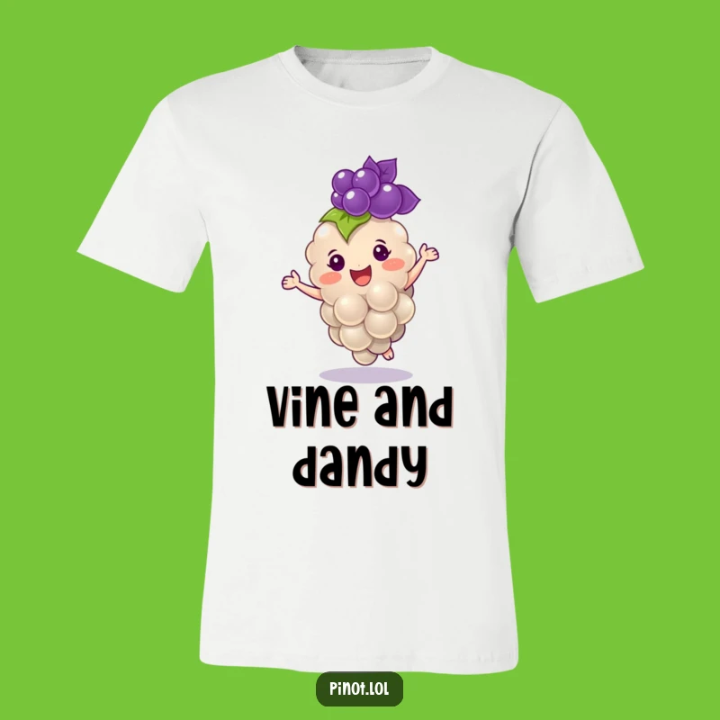 Funny Grape Dance T-Shirt: Cheerful Moves, Joyful Fruit, Hilarious Tee