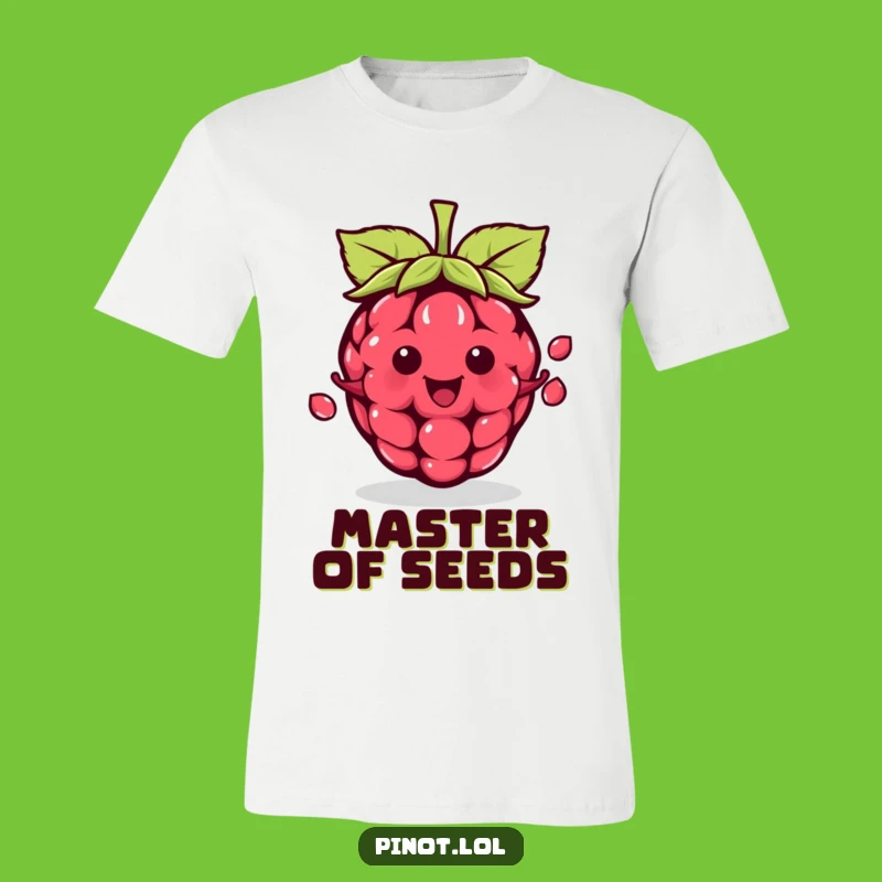 Funny Kawaii Raspberry Juggling T-Shirt - Talented & Funny Fruit Tee Gift